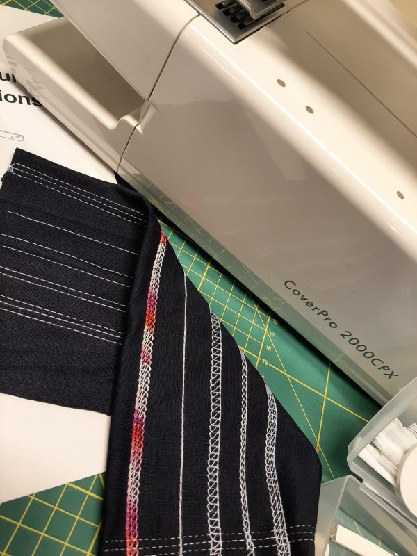 Werken met de Coverlock machine - Afbeelding 2