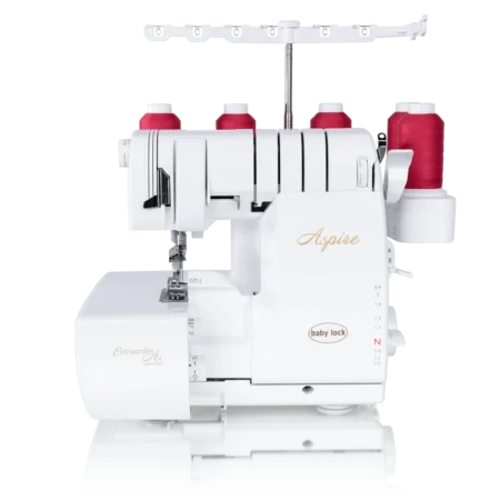 aspire, baby_lock_ combimachine coverlock en lock machine in één.