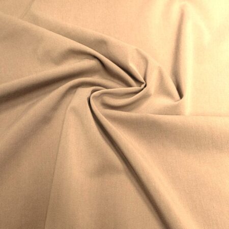 lyocell met stretch in creme kleur.